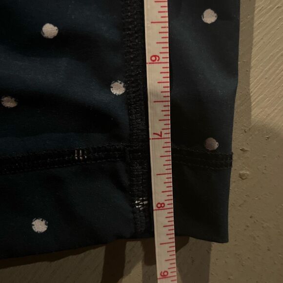 Lululemon Blue and White Lined Polka Dot Athletic Casual Shorts Men’s L - Picture 8 of 9